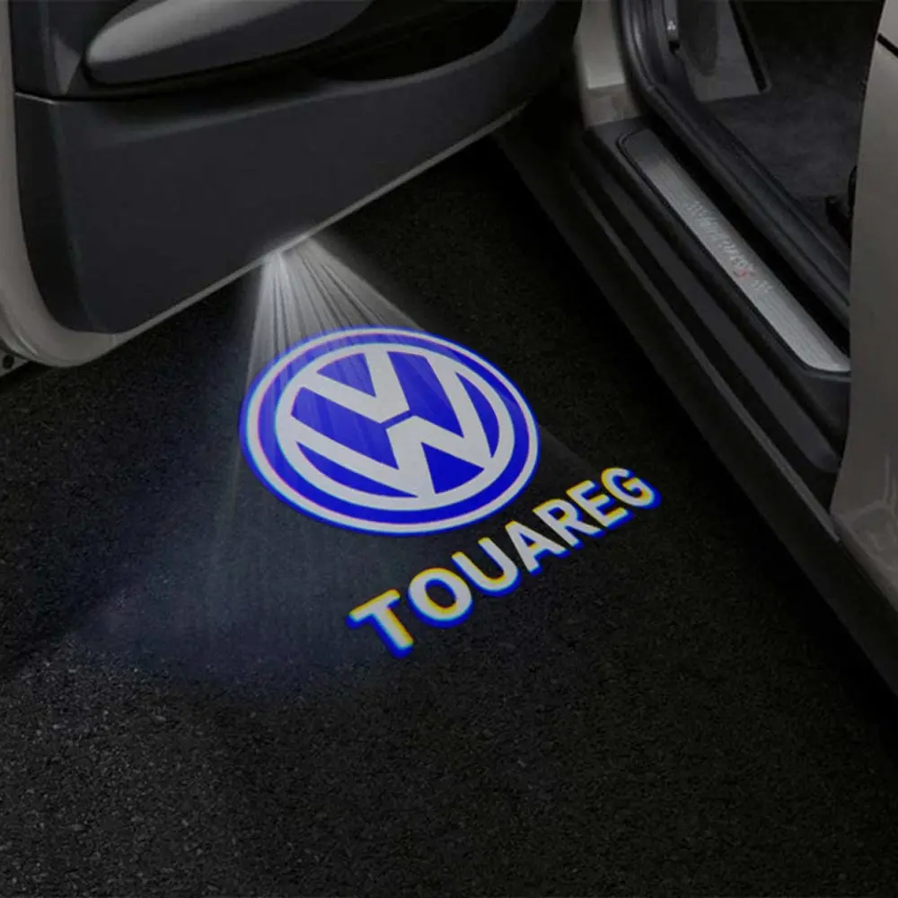 Volkswagen Touareg Mk2 Premium Door Puddle Lights Multiple Designs 2010-2018 1