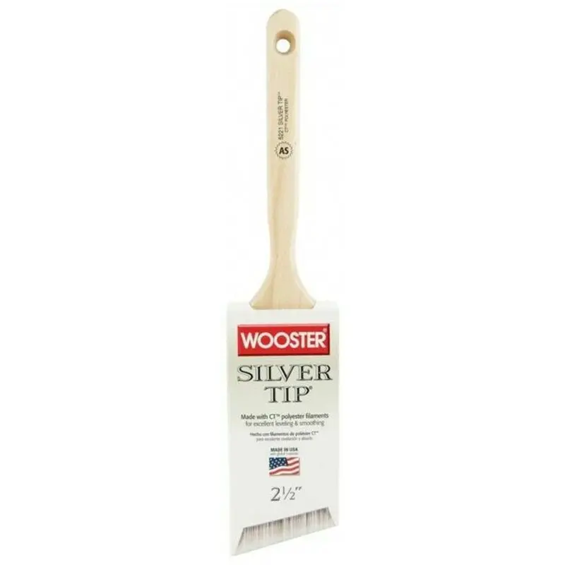 Wooster Soft Silver Tip Angle Sash Brushes 1