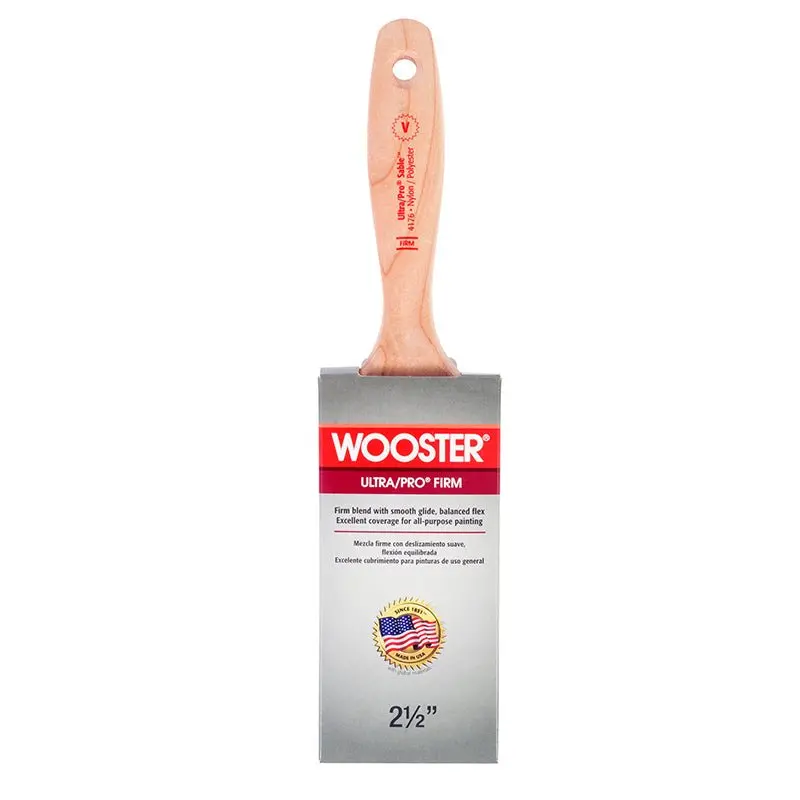 Wooster Ultra/Pro Firm Sable Oval Brushes 1