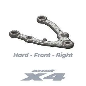 X4 Cff™ Carbon-Fiber Fusion Front Lower Arm - Hard - Right 1