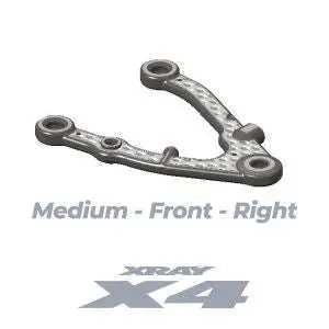 X4 Cff™ Carbon-Fiber Fusion Front Lower Arm - Medium - Right 1