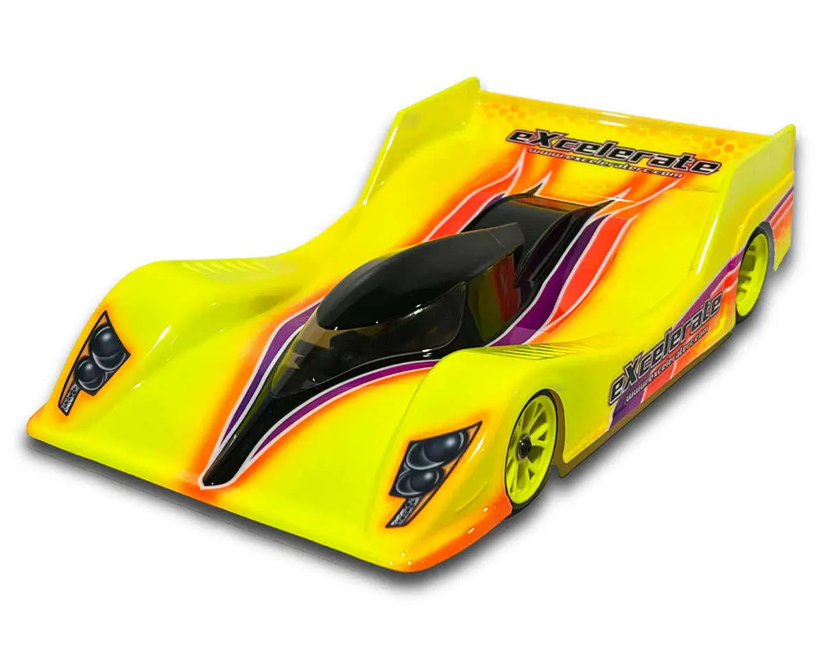 Excelerate Maximus 24 1/12 On-Road Pan Car Body (.015") (Clear) (Ultra Lightweight) 1