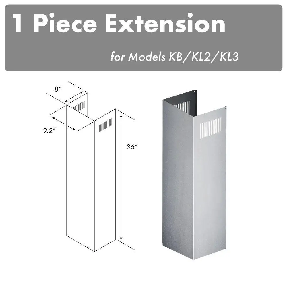 Z-Line Range Hood Accessories Model 1Pcext-Kb/Kl2/Kl3 1