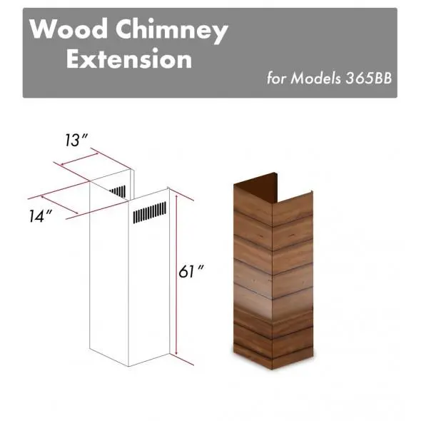 Z-Line Range Hood Accessories Model 365Bb-E 1