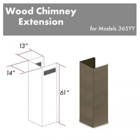 Z-Line Range Hood Accessories Model 365Yy-E 1