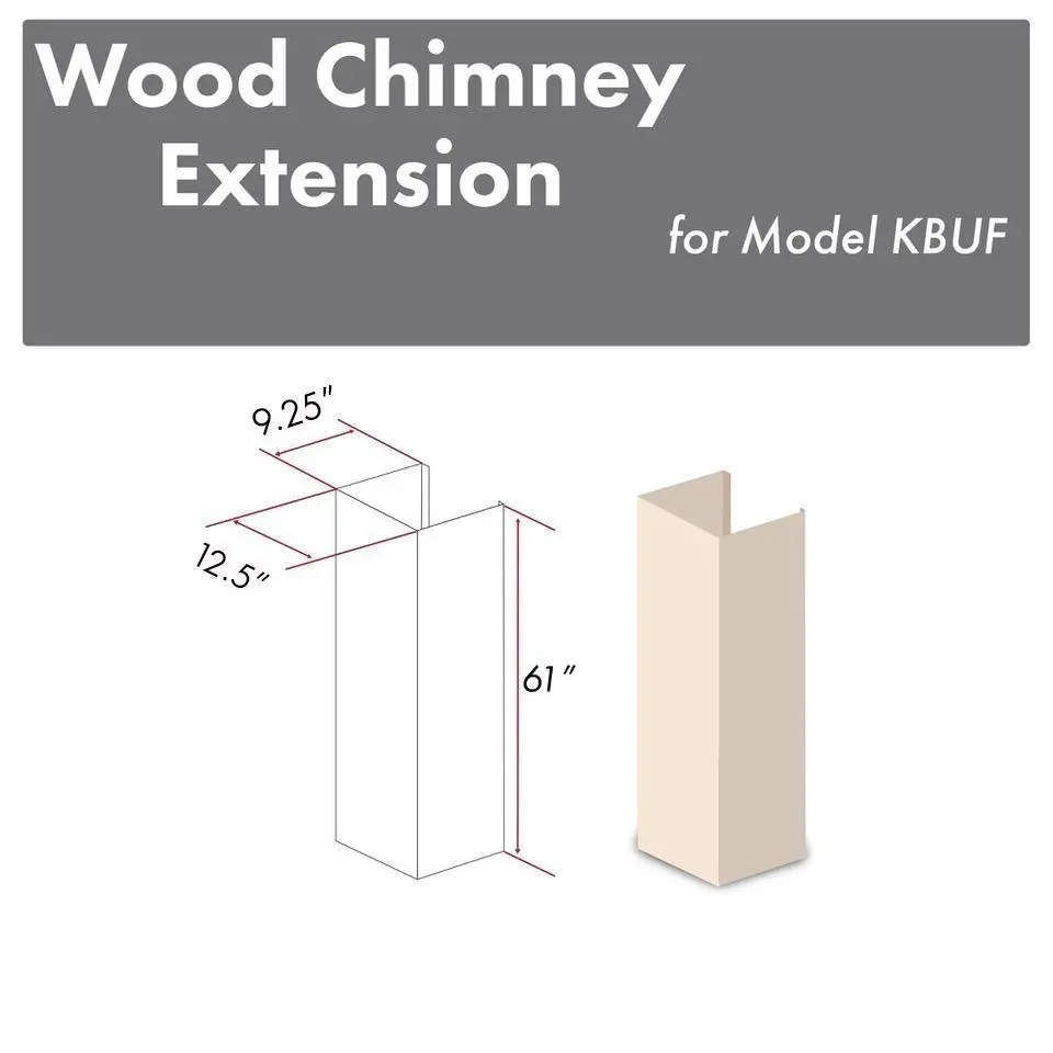 Z-Line Range Hood Accessories Model Kbuf-E 1