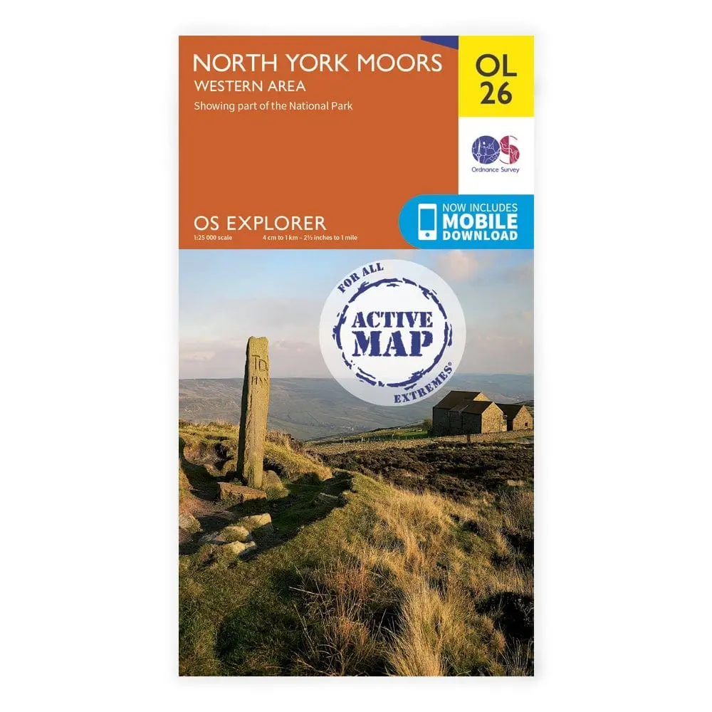 Os Explorer Laminated / North York Moors West 1