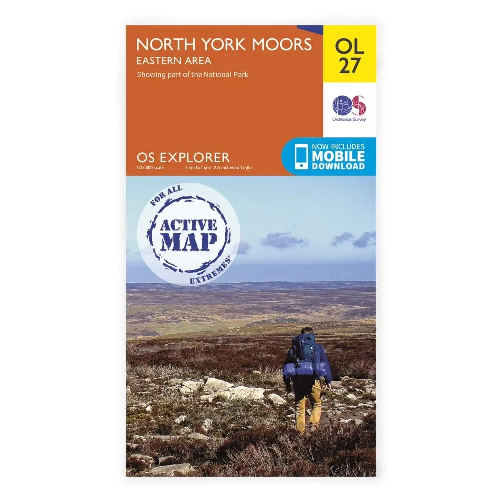 Os Explorer Laminated / North York Moors East 1