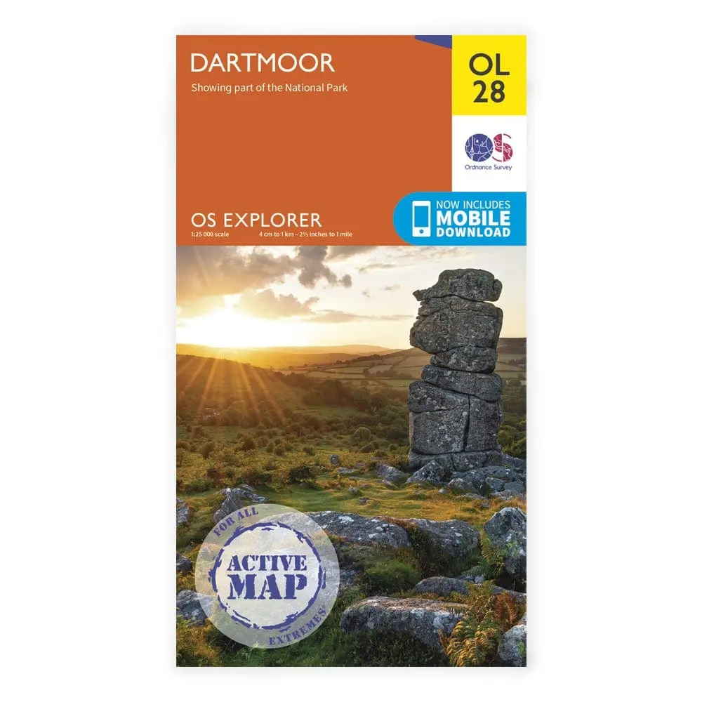 Os Explorer Laminated / Dartmoor 1