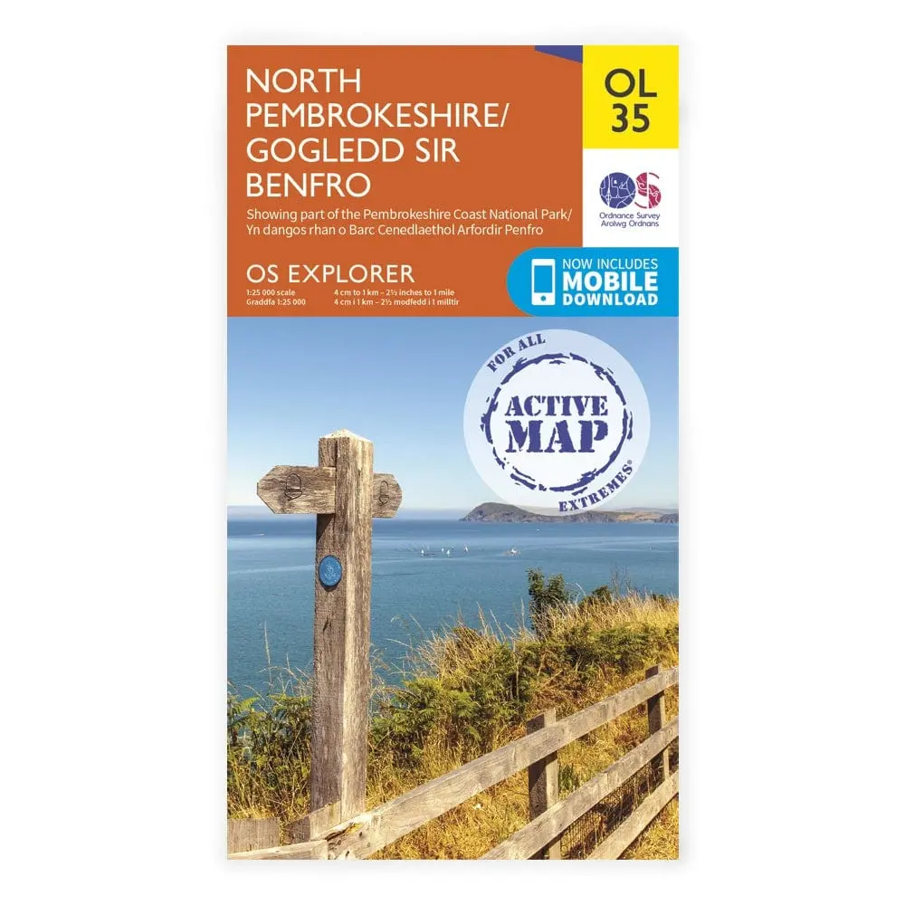 Os Explorer Laminated / North Pembrokeshire 1