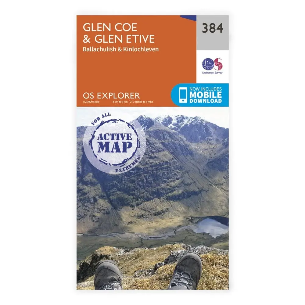 Os Explorer Laminated / Glen Coe 1