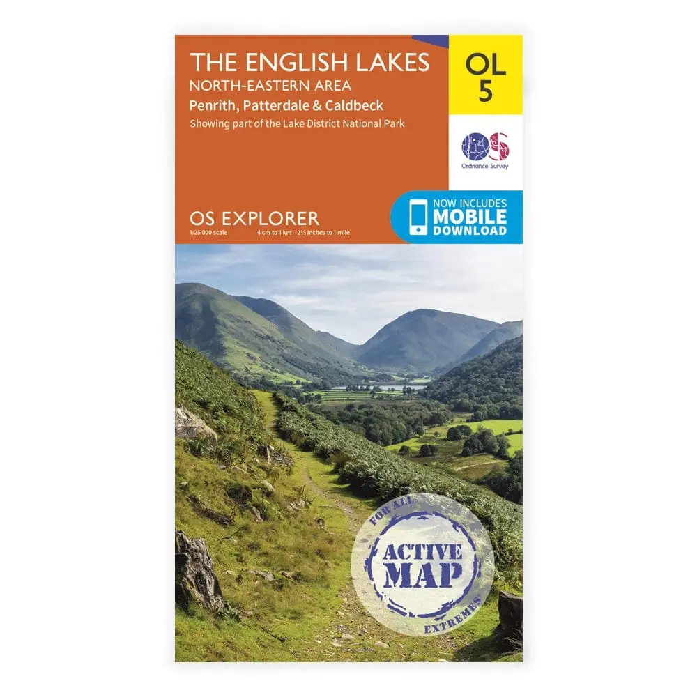 Os Explorer Laminated / English Lakes Ne 1