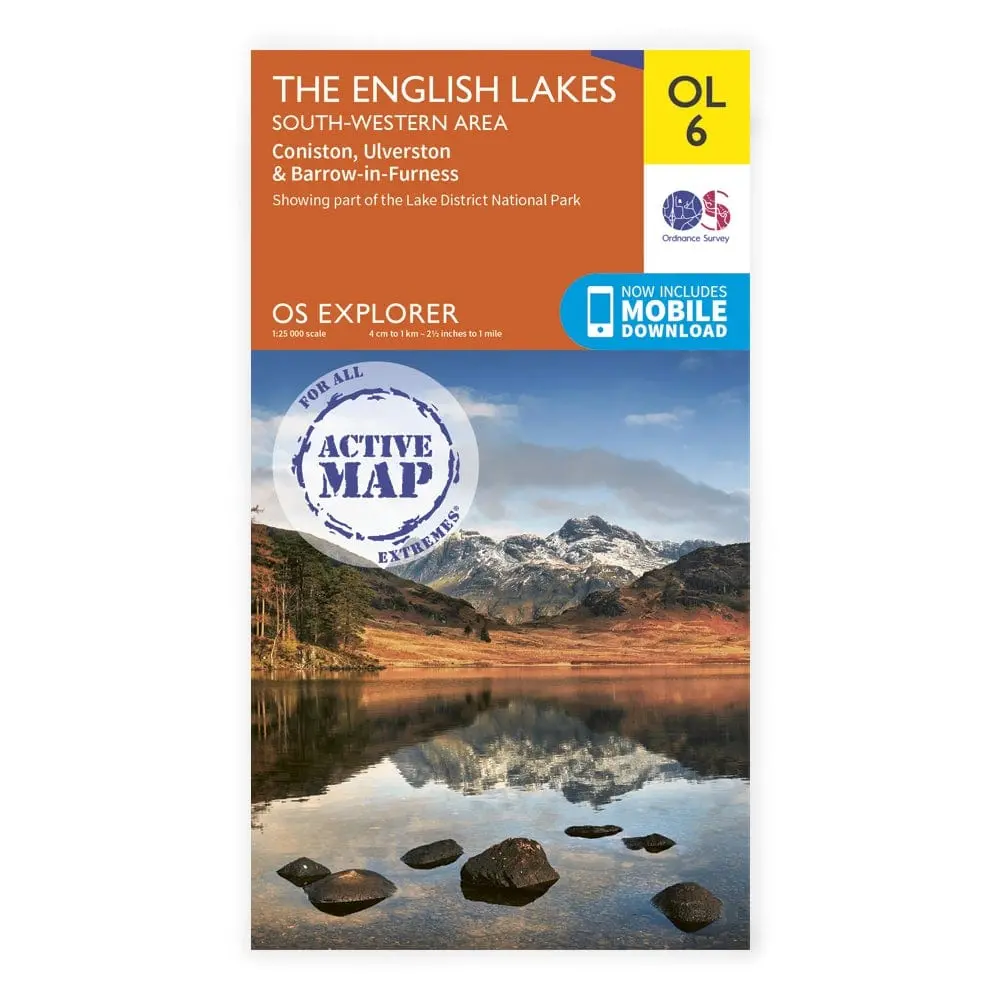 Os Explorer Laminated / English Lakes Sw 1