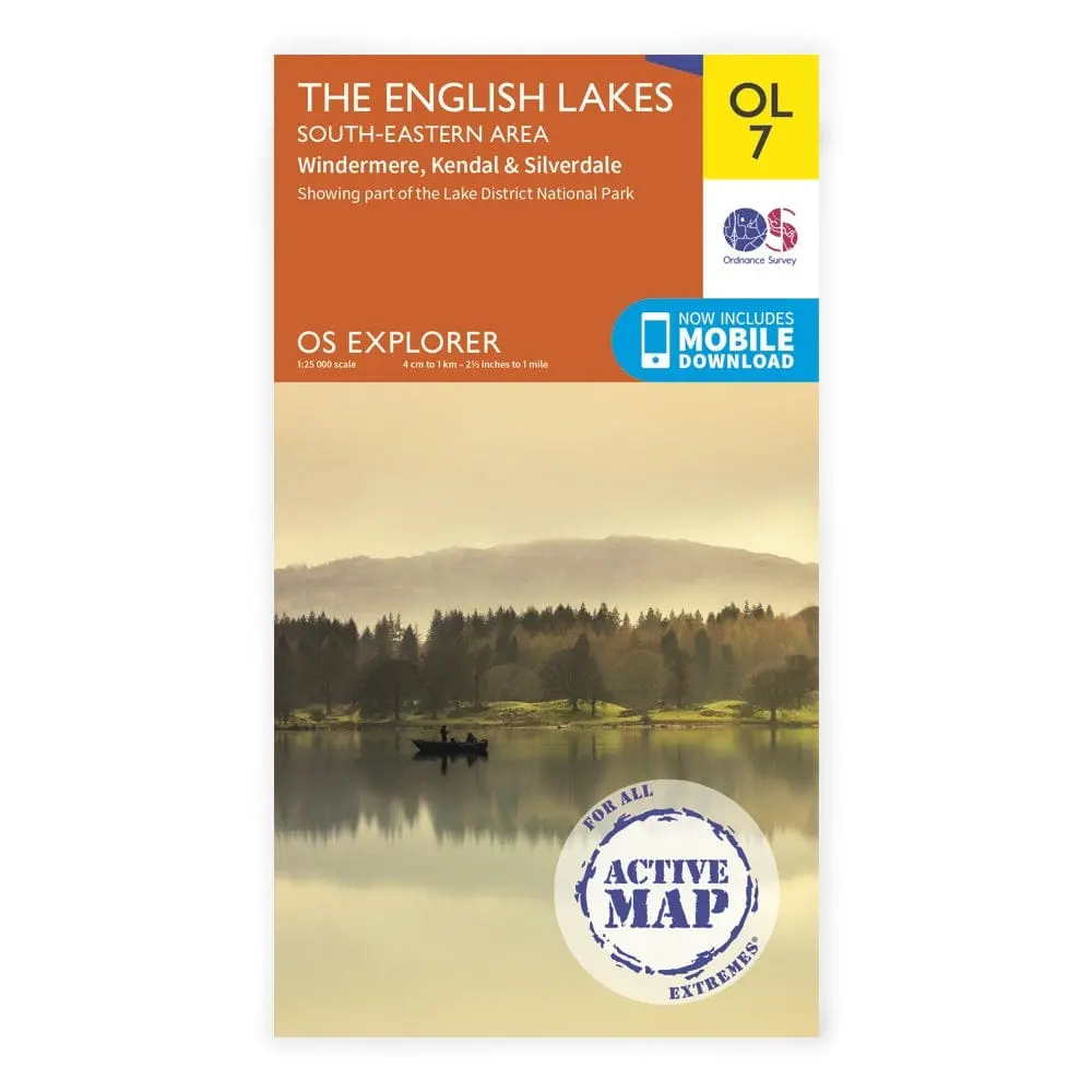 Os Explorer Laminated / English Lakes Se 1