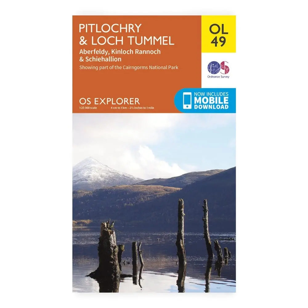 Os Explorer / Pitlochry & Loch Tummel 1