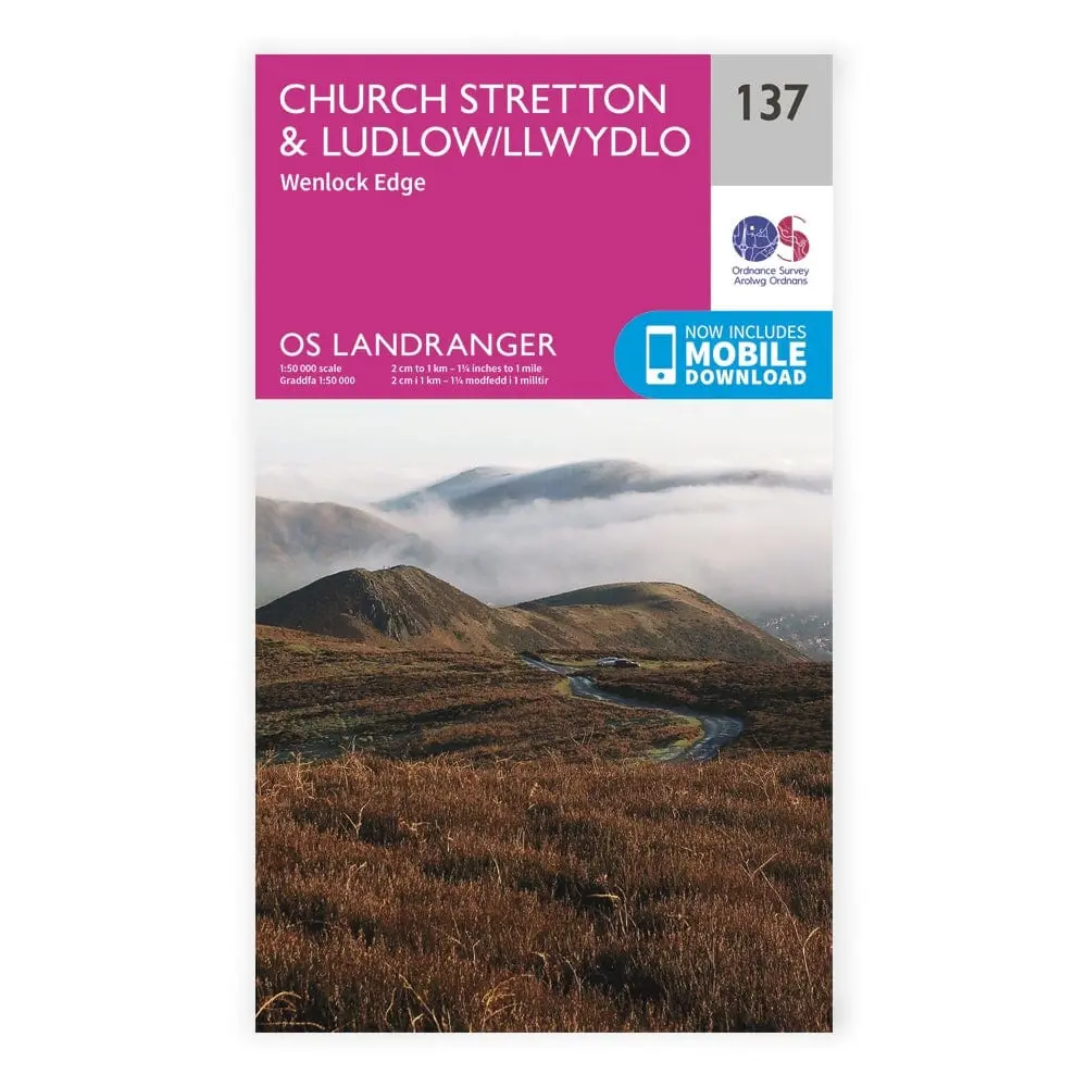 Os Landranger / Church Stretton & Ludlow 1