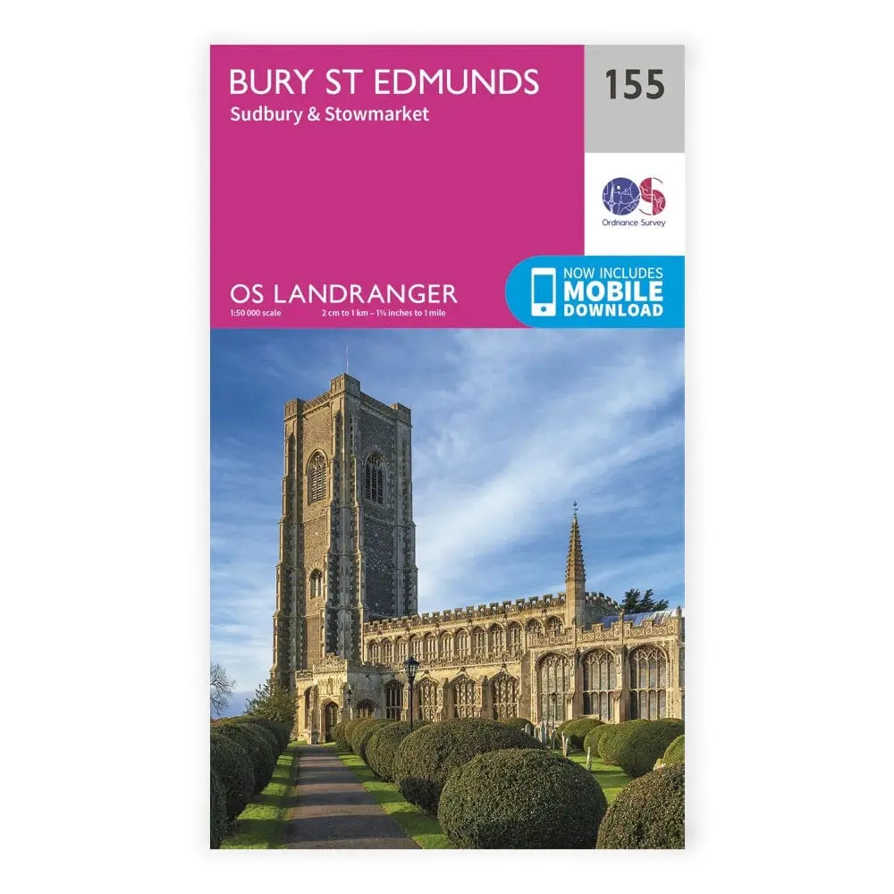 Os Landranger / Bury St Edmunds & Sudbury 1