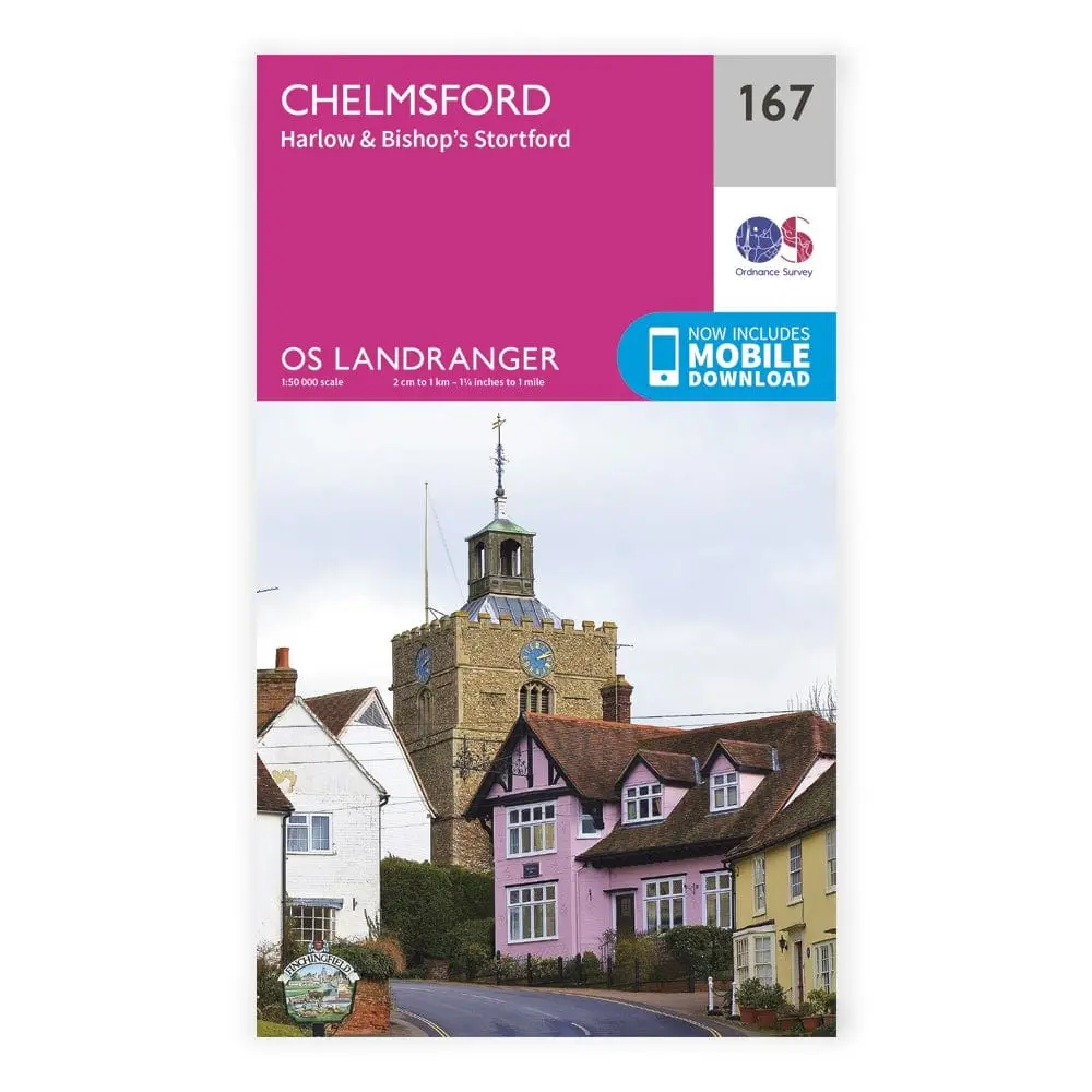 Os Landranger / Chelmsford & Harlow 1