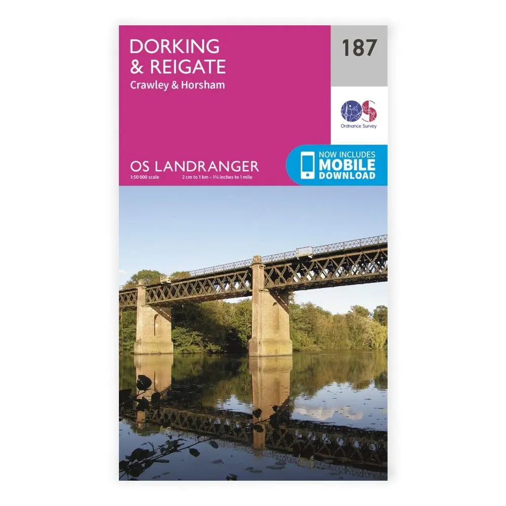 Os Landranger / Dorking, Reigate & Crawley 1