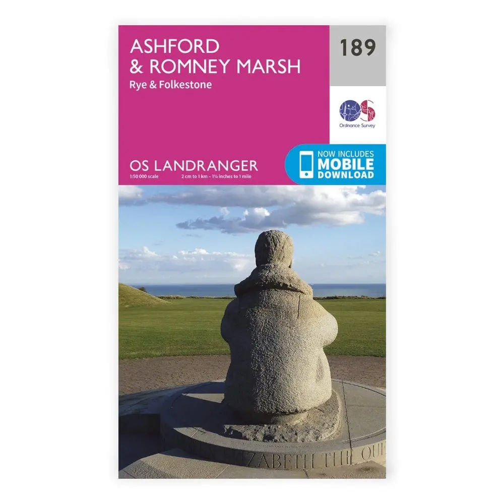 Os Landranger / Ashford & Romney Marsh 1