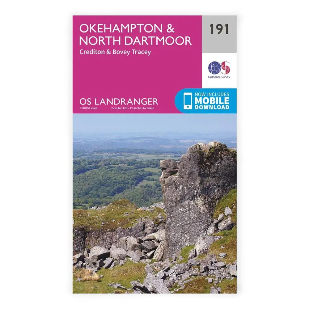 Os Landranger / Okehampton & North Dartmoor 1