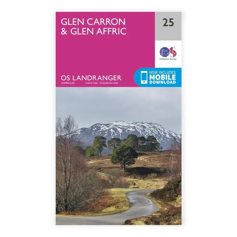 Os Landranger / Glen Carron & Glen Affric 1