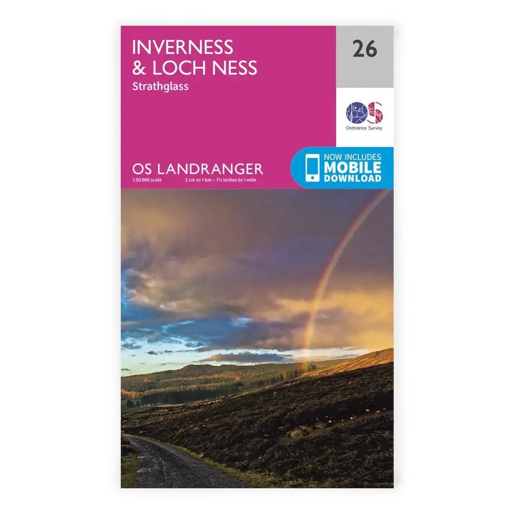 Os Landranger / Inverness/Strathglass Area 1