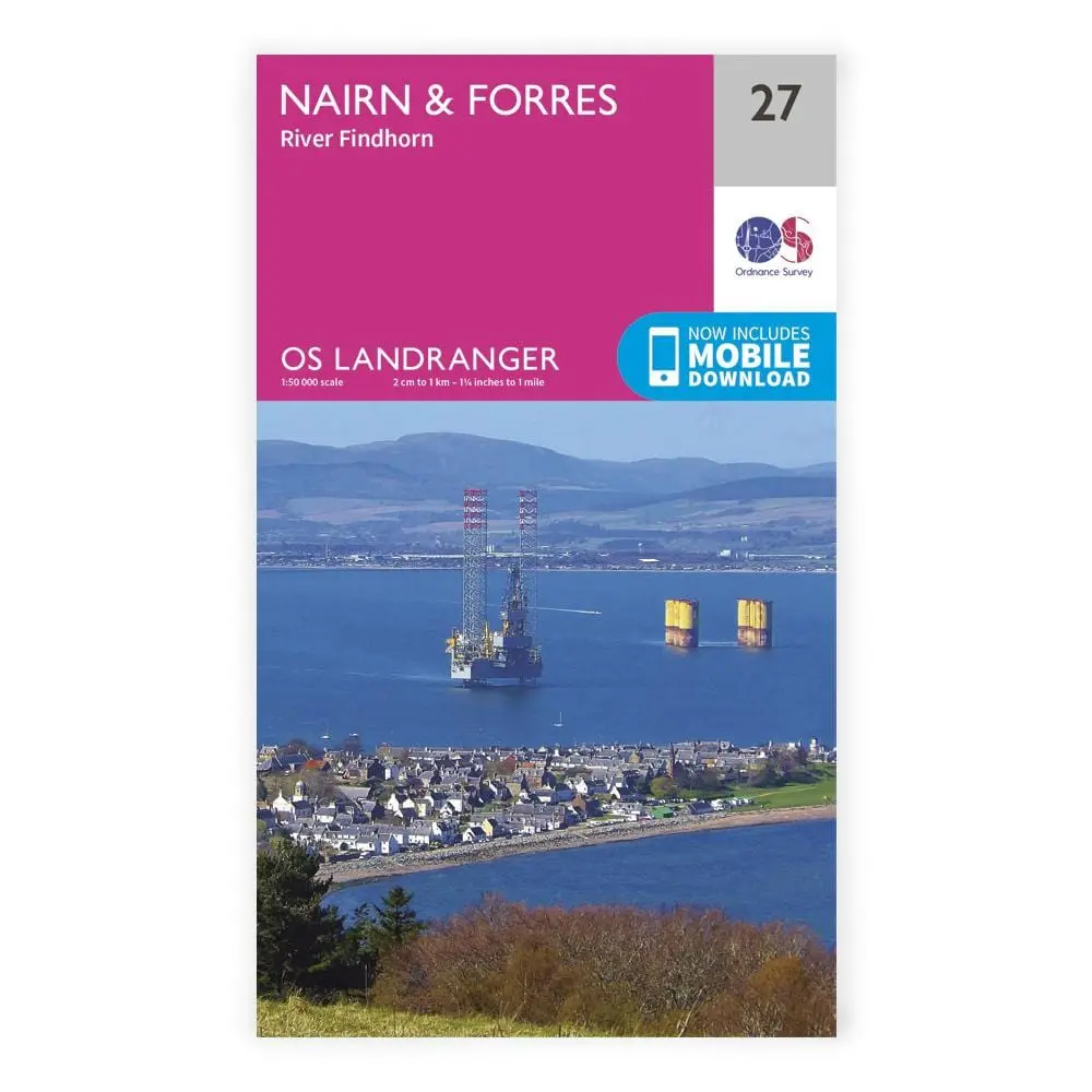Os Landranger / Nairn & Forres, River Findhorn 1