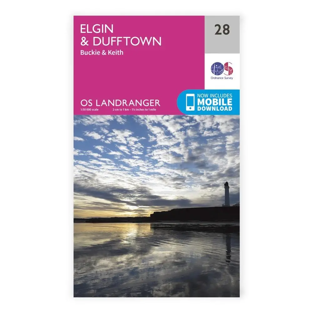 Os Landranger / Elgin, Dufftown, Buckie & Keith 1