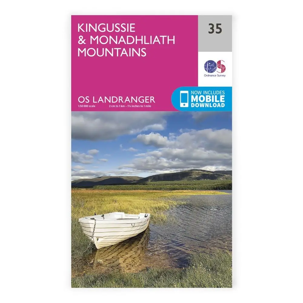 Os Landranger / Kingussie & Monadhliath Mtns 1
