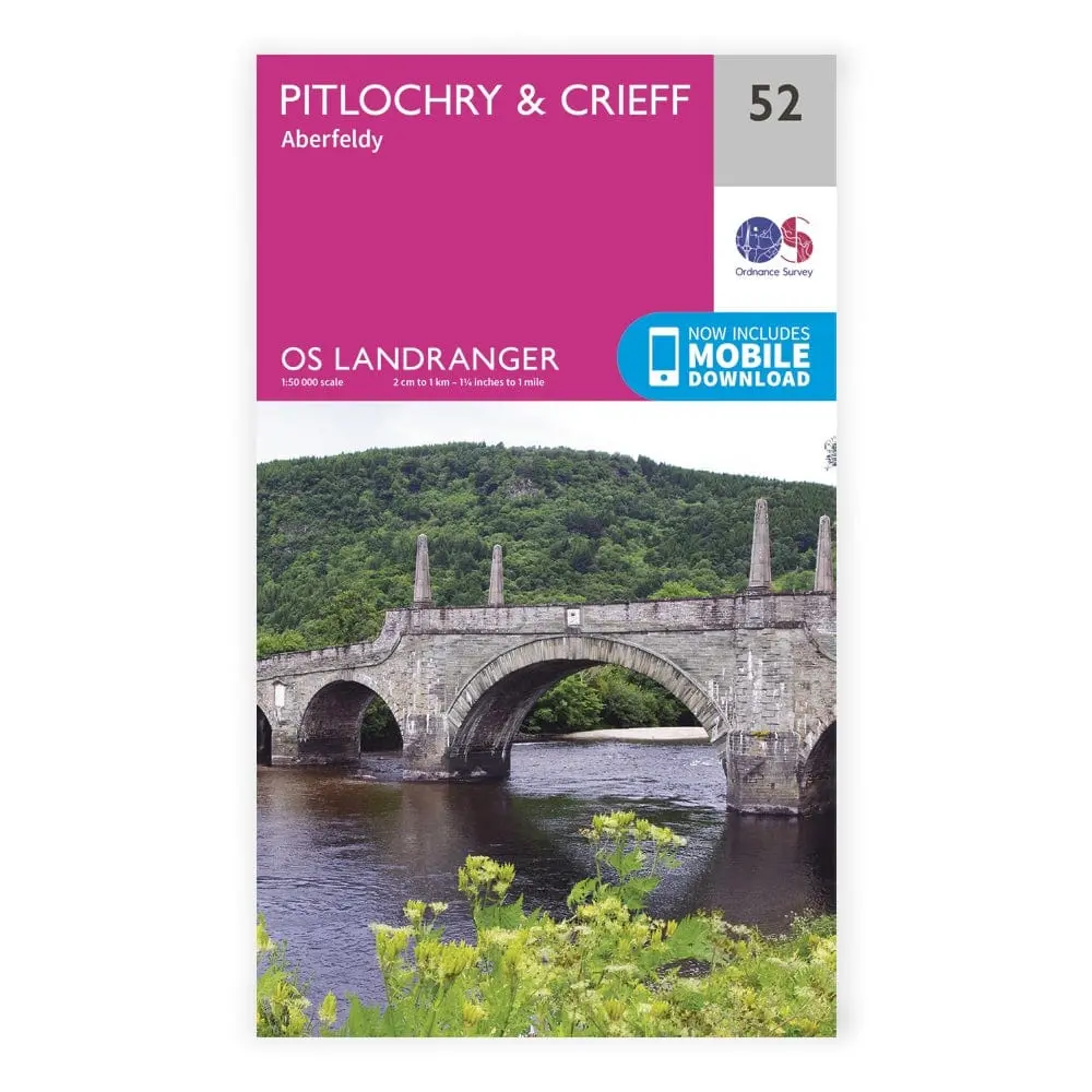 Os Landranger / Pitlochry & Crieff 1