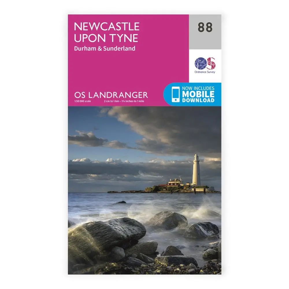 Os Landranger / Newcastle Upon Tyne/Durham 1
