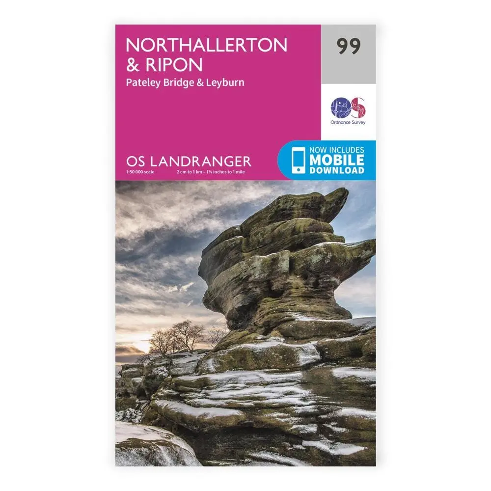 Os Landranger / Northallerton & Ripon 1
