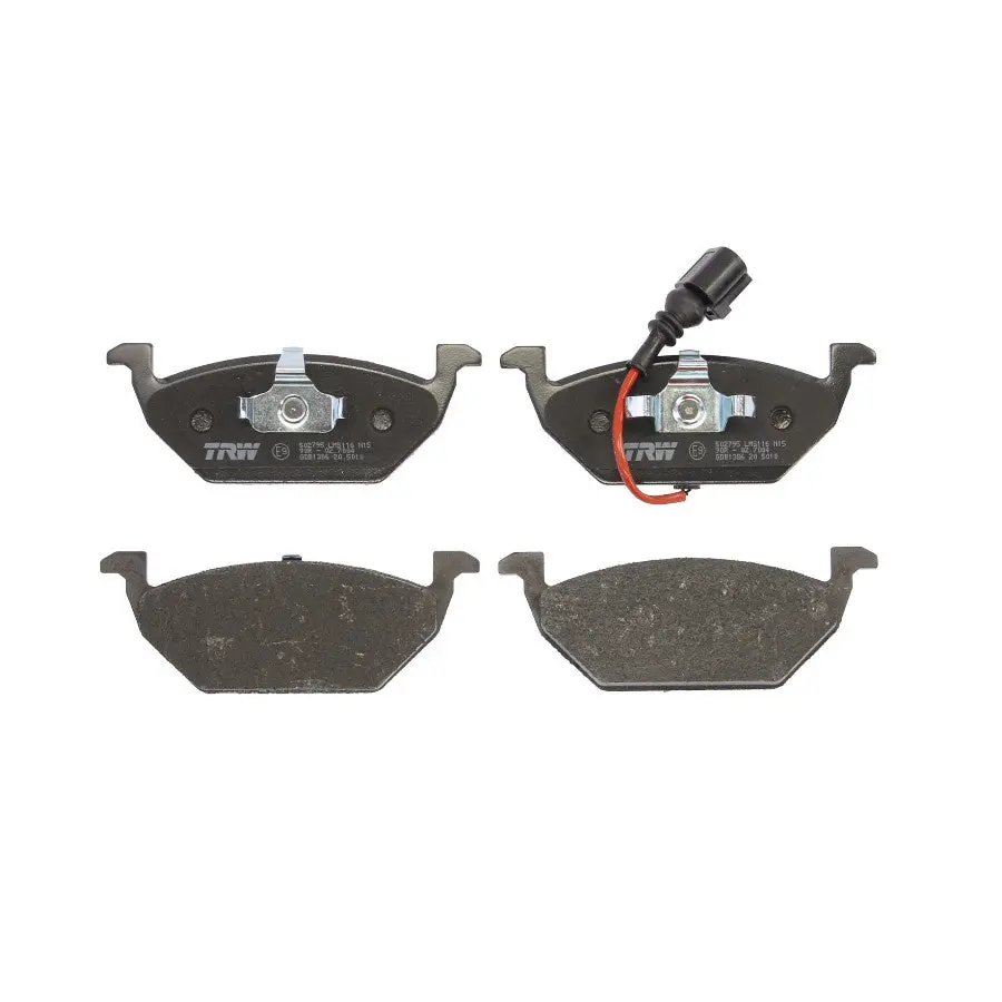 Front Brake Pads – Trw Gdb1386 | Fits Audi A3, S3, Seat Altea, Volkswagen Polo, Golf, Jetta, Beetle, Caddy 1
