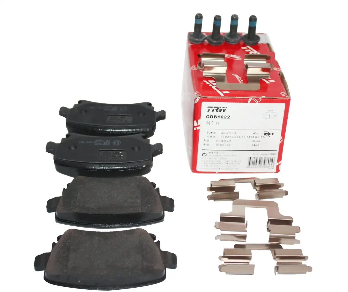 Trw Rear Brake Pads Gdb1622 Audi A3/ A4/ A6/ Q3/ Tt Volkswagen Caddy/Cc/Eos/ Golf/ Jetta/ Passat/ Tiguan/ Touran & Seat Altea/ Leon 1