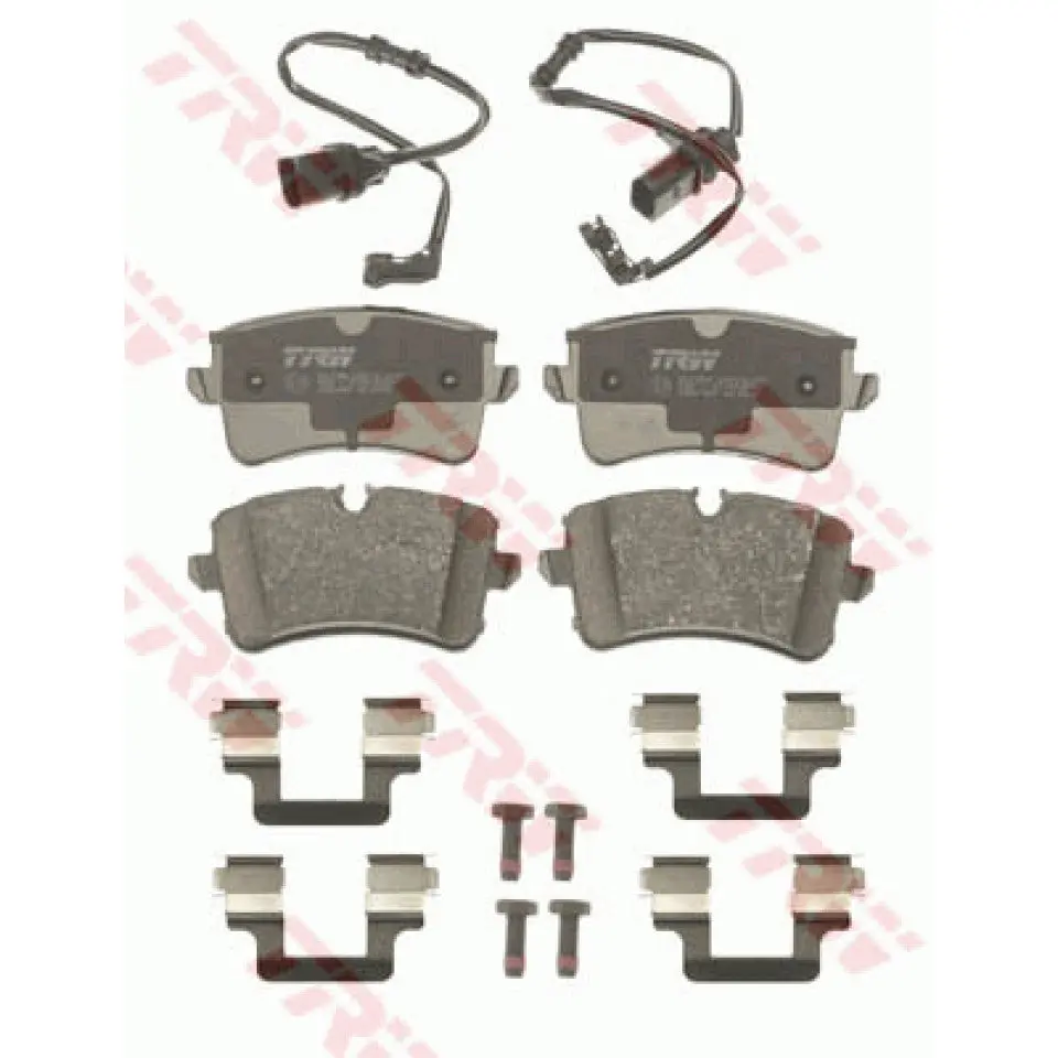 Trw Rear Brake Pads Gdb1867 Audi A8 D4 1