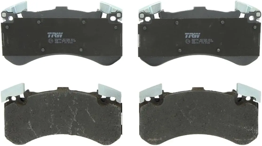 Trw Front Brake Pads Gdb1911 For Audi A6 C7 (4G2/4Gc/4G5/4Gd/4Gh/4Gj), A7 (4Ga/4Gf), A8 D4 (4H2/4H8/4Hc/4Hl), Dodge Viper 1