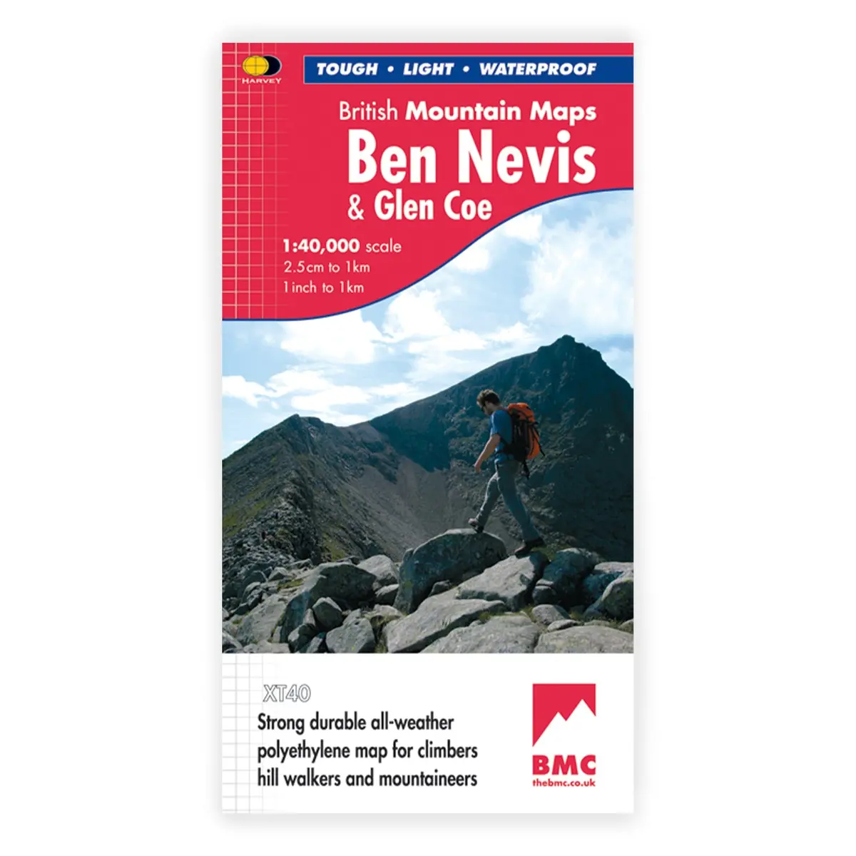 Harvey Mountain Map: Ben Nevis & Glen Coe 1