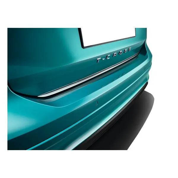 Genuine Vw T-Cross Tailgate Protective Strip - Chrome Effect 1