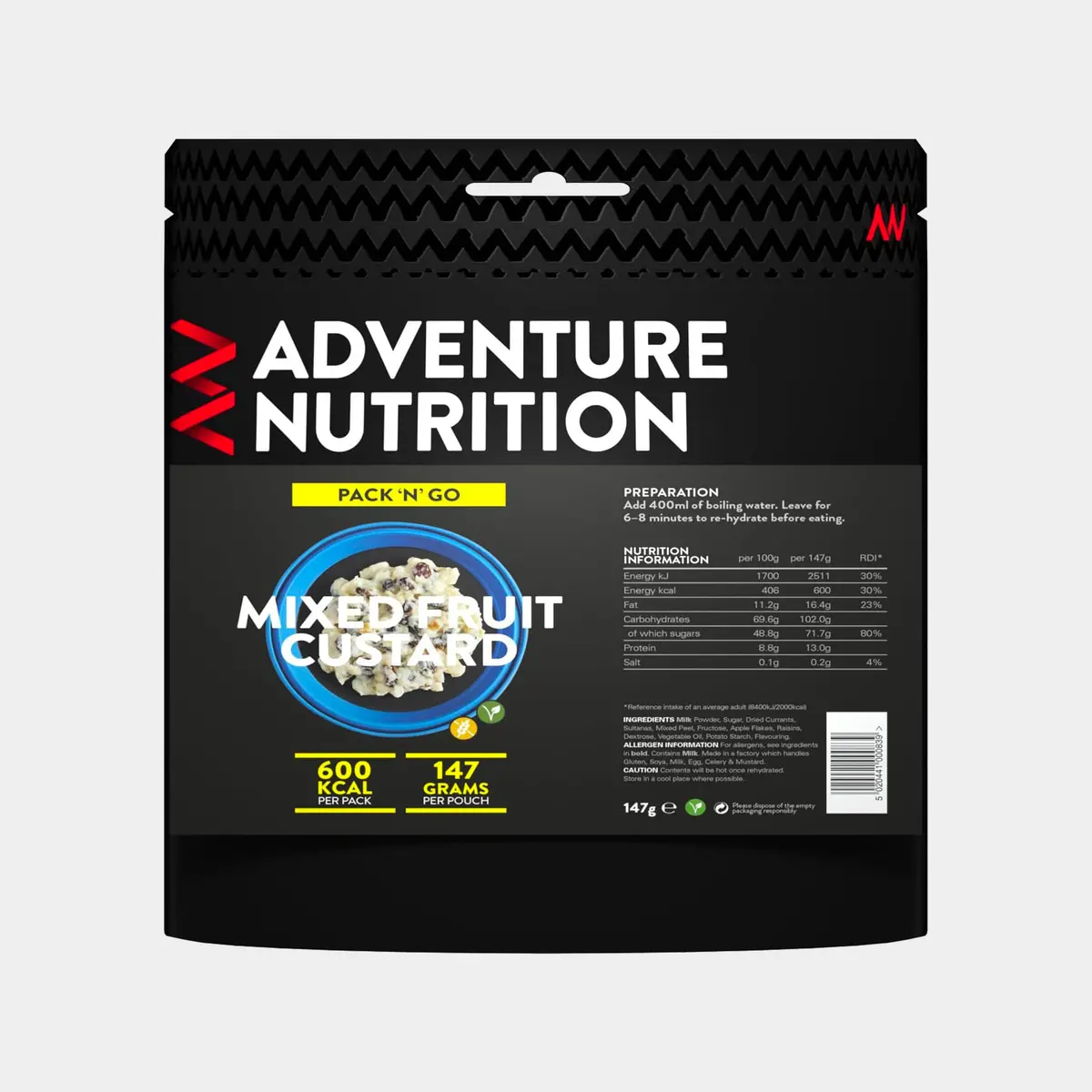 Adventure Nutrition - Pack N Go - Puddings 1