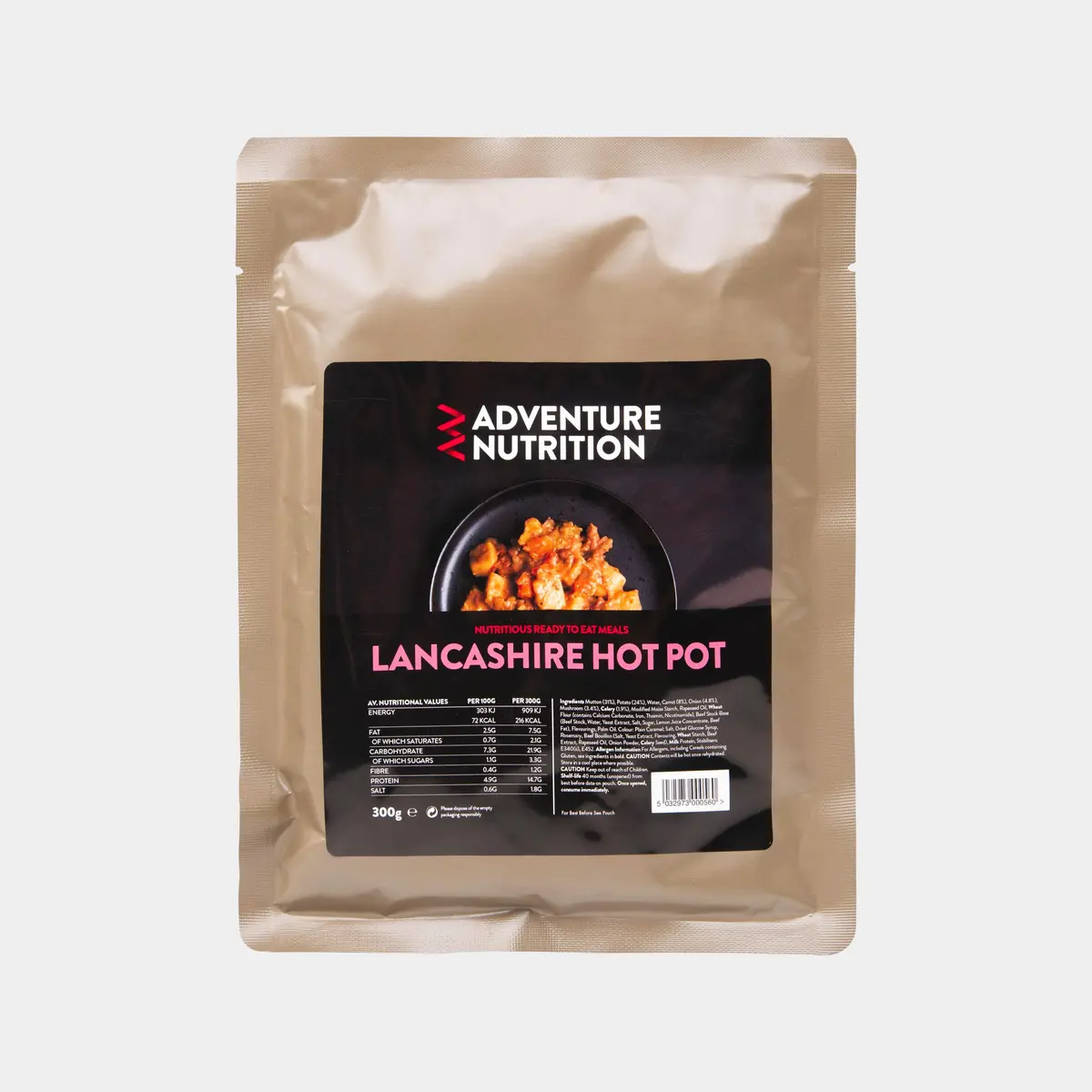 Adventure Nutrition RTE Wet Meals – Savory Main Dishes