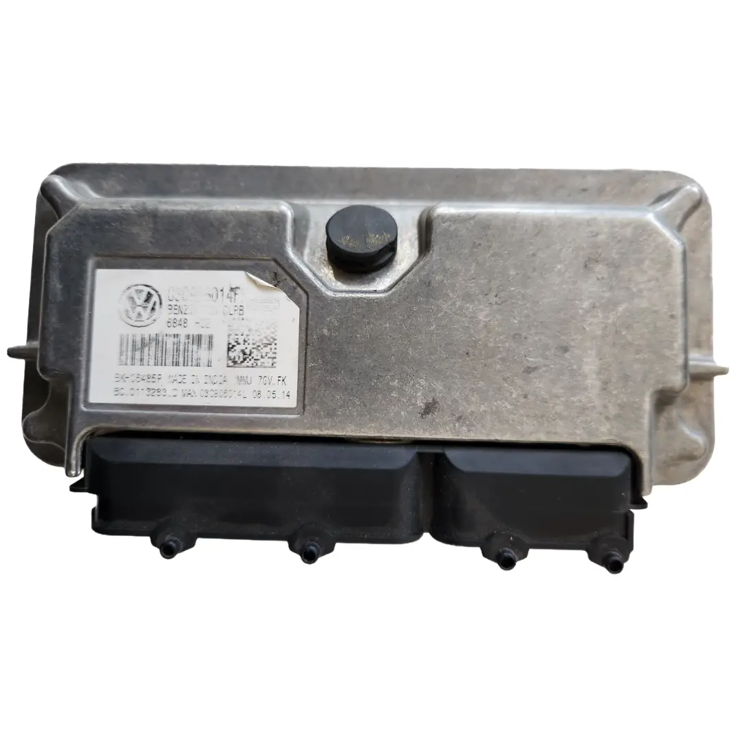 Used Original Vw Polo 4 (9N) Ecu Magneti Marelli 03C 906 014 Fk With Engine Code Clpb 1