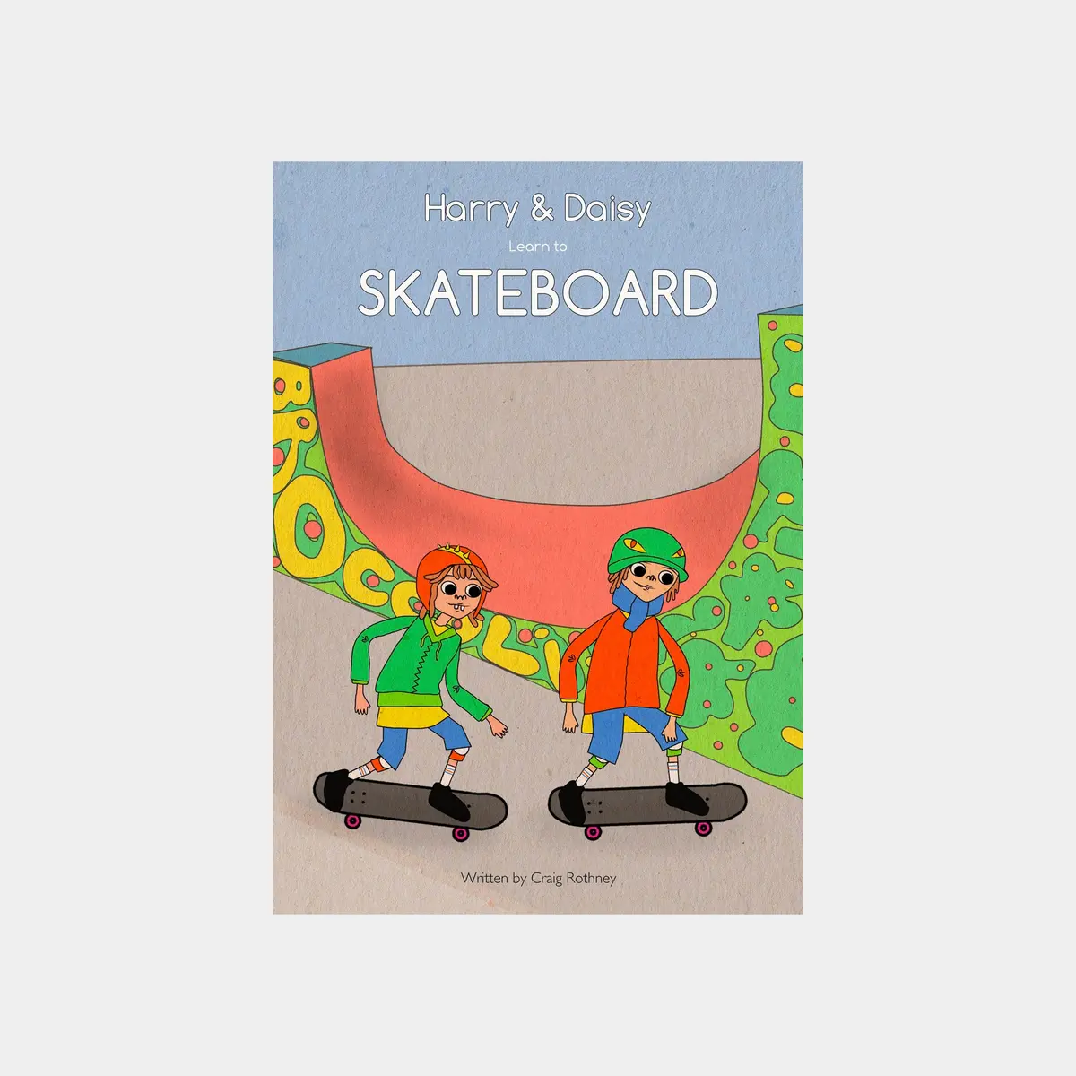 Harry And Daisy Learn To Skateboard 1
